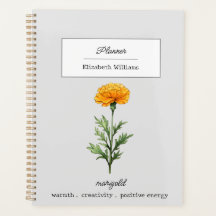 10月マリゴールド誕生パーソナライズされた花