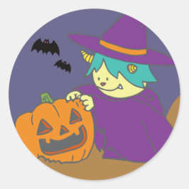 10月モンスターシール。 ラウンドシール