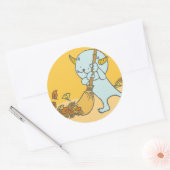 10月モンスターシール。 ラウンドシール (封筒)