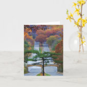 10月ロードノーテカード カード (黄色い花)