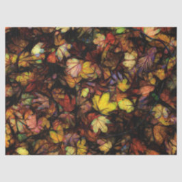 10月末頃の葉 薄葉紙