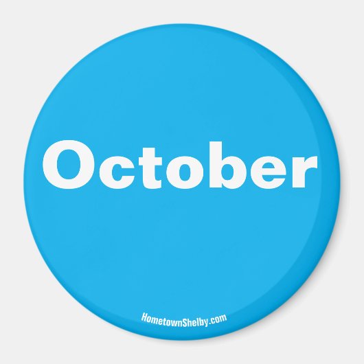 10月磁石 マグネット (正面)