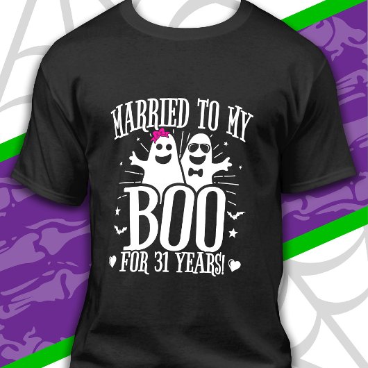 10月結婚31日おもしろい記念 Tシャツ