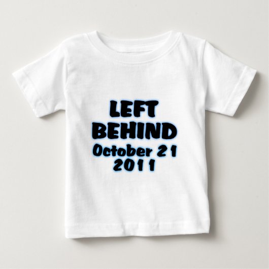 10月置き去りにされた21日のワイシャツ ベビーTシャツ (正面)