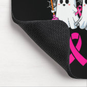 10月衣服ピンクブレストガン戦士幽霊ホール マウスパッド (コーナー)