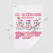 10月衣服ピンクブーナースハロウィーンコスチュームウォム ゴルフタオル (インサイチュ)