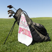 10月衣服ピンクブーナースハロウィーンコスチュームウォム ゴルフタオル (グリーン)