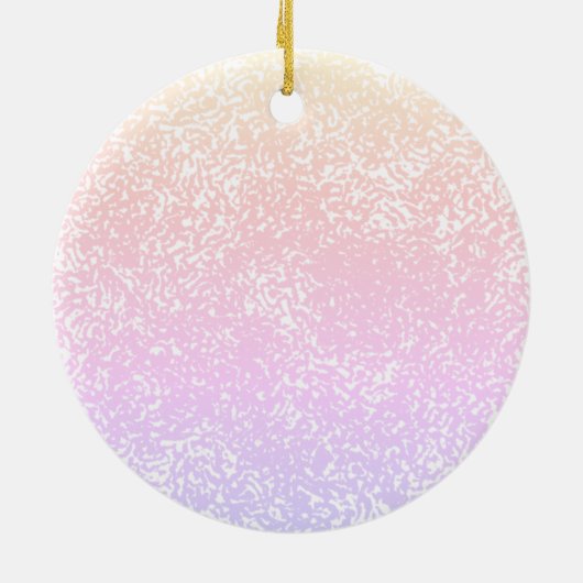 10月誕生日エンジェルバースデーカスタムオーナメント セラミックオーナメント (裏面)