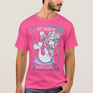 10月誕生日オパールマーメイド Tシャツ