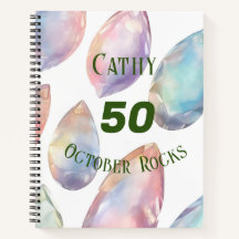 10月誕生日又は記念日名前をカスタムする