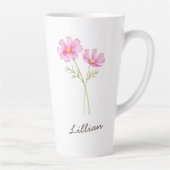 10月誕生月フラワーコスモス カフェラテマグ (右)