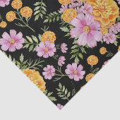 10月誕生月フラワーマリゴールドコスモス 薄葉紙 (詳細)