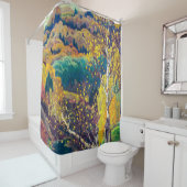 10月金ゴールド |フランクリン・カーミカエル | シャワーカーテン (インサイチュ)