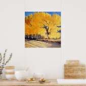 「10月金ゴールド」メイナード・ディクソン ポスター (キッチン)