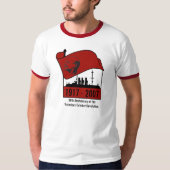 10月革命90年 Tシャツ (正面)