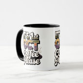 10月1日のコーヒーを頼む マグカップ (正面左)