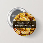 10月15日は国立チーズカードの日です 缶バッジ (正面&裏面)