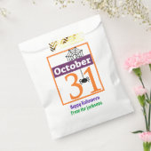 10月31日ハロウィーングディーバッグ – スパイダー付き フェイバーバッグ (封をした状態)