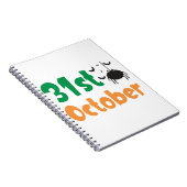 10月31日 – ハロウィーン ノートブック (右側)