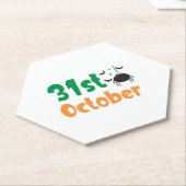 10月31日 – ハロウィーン ペーパーコースター (アングル)