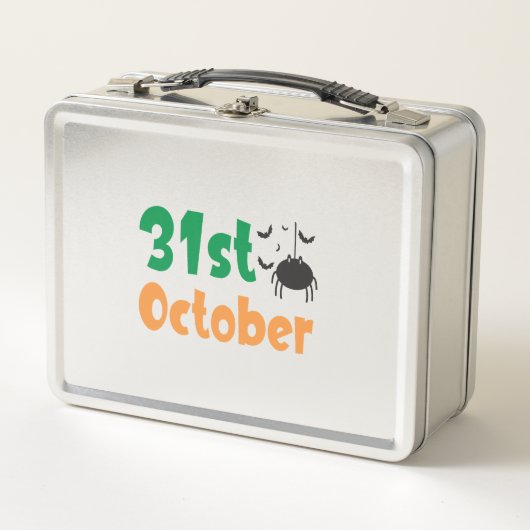 10月31日 – ハロウィーン メタルランチボックス (正面)