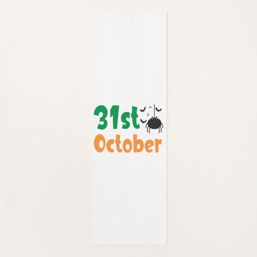 10月31日 – ハロウィーン ヨガマット (正面)