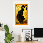 10月～ジェームズティスソ～ファインアート ポスター (ホームオフィス)