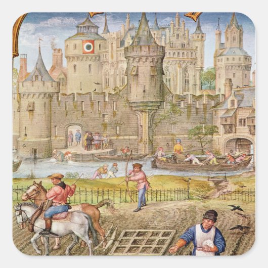 10月 スクエアシール (正面)