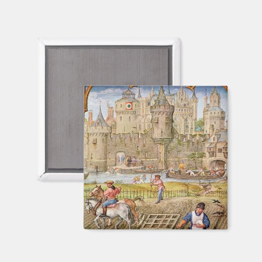 10月 マグネット (正面/裏面)