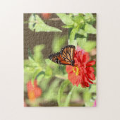 10月（昆虫）オオカバマダラ、モナーク ジグソーパズル (縦)