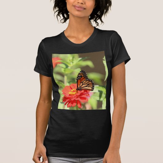 10月(昆虫)オオカバマダラ、モナーク Tシャツ (正面)