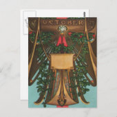 10月 - 蠍座 ポストカード (正面/裏面)