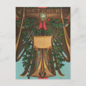 10月 - 蠍座 ポストカード (正面)