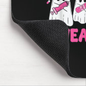 10月I衣服ピンクエナース生命乳がん マウスパッド (コーナー)