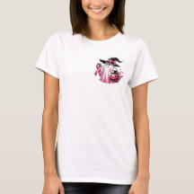 10月We衣服ピンクウーマンTシャツ