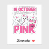 10月We衣服ピンクナース乳がん認識度 シール (シート)