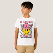 10月We衣服ピンクリボン幽霊ハロウィンブレ Tシャツ (正面フル)