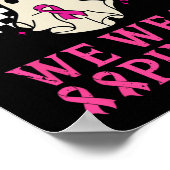 10月We衣服ピンク乳がん認知月 ポスター (角)