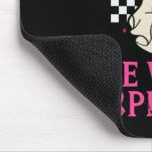 10月We衣服ピンク乳がん認知月 マウスパッド (コーナー)