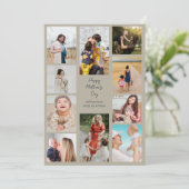 10枚お母さんの日のグリーティングカード 招待状 (スタンド正面)