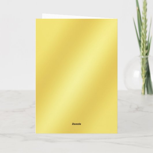 10枚かわいいゴールデンエレガントドのコラージュパーソナライズされた シーズンカード (裏面)