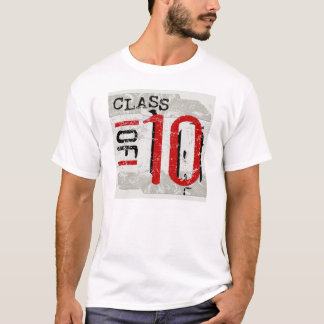 10枚のグランジで軽いTシャツのクラス Tシャツ
