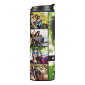 10枚の写真とネームタンブカスタムラー タンブラー (回転左)