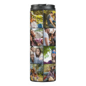 10枚の写真とネームタンブカスタムラー タンブラー (裏面)