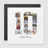 10枚の写真の コラージュ (正面/裏面)