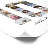 10枚の写真の コラージュ フォトプリント (角)