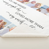 10枚恋しく思の写真縁ど白覚 シェルパブランケット (3/4)