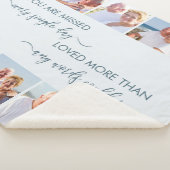 10枚恋しく思の写真青縁どの記憶 シェルパブランケット (3/4)