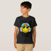 10歳だぜ! 10歳の誕生日 おめでとう!少年少女 Tシャツ (正面フル)