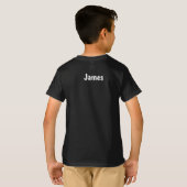 10歳になるキッドの10誕生日 Tシャツ (裏面フル)